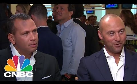 Derek Jeter & Alex Rodriguez have an awkward interview at BTIG Charity Day