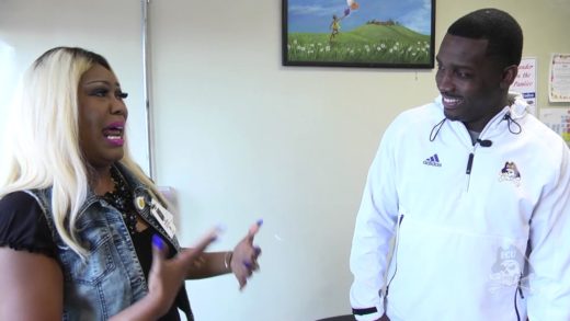 East Carolina football coach surprises mom & son with football scholarship for Mother’s Day