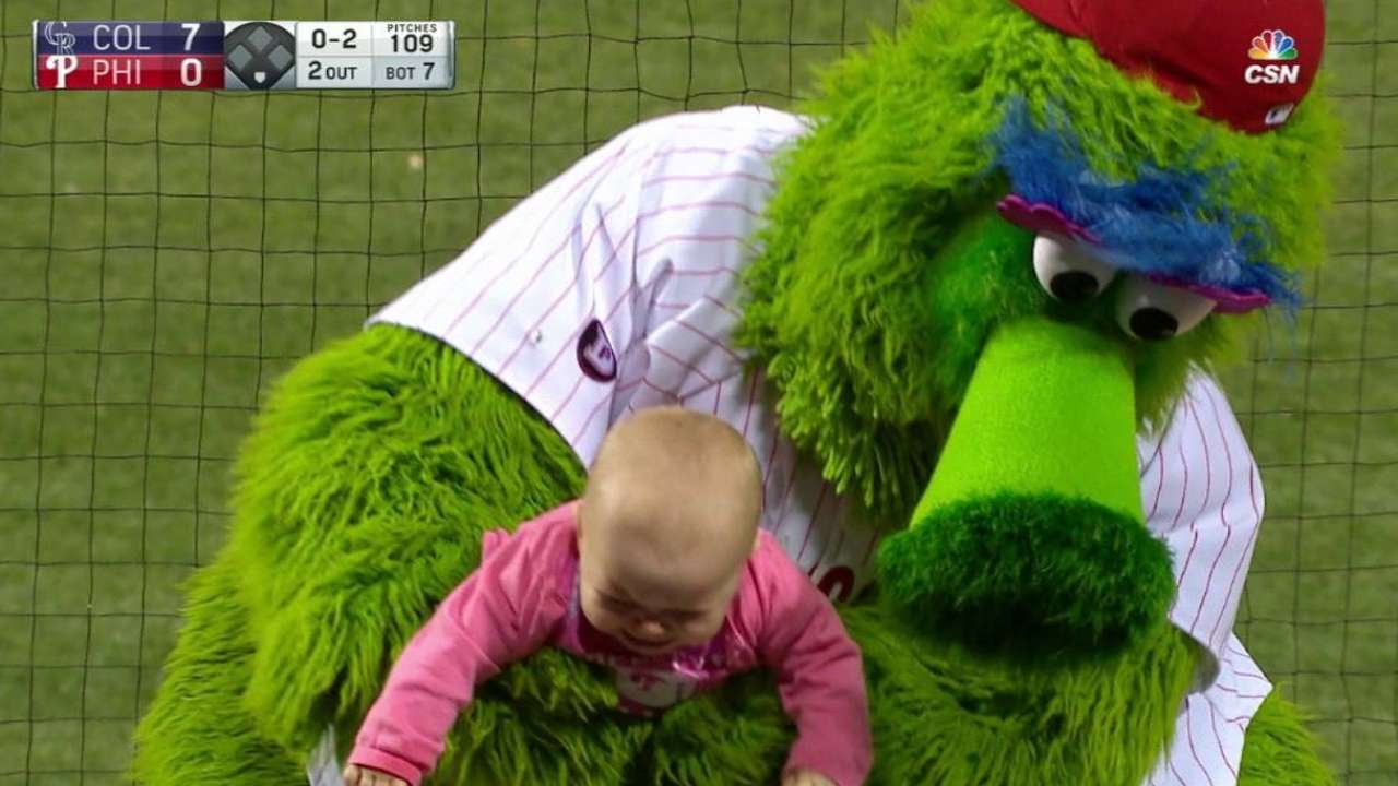 Even baby Phillies fans aren't happy with their team this year