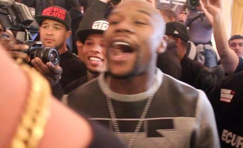 Floyd Mayweather & the Walsh brothers clash in a profanity laced exchange