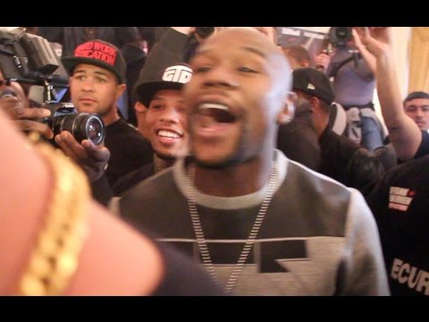 Floyd Mayweather & the Walsh brothers clash in a profanity laced exchange