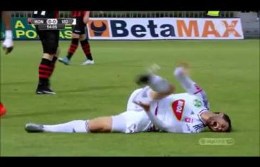 Hungarian soccer player Danko Lazovic with the biggest flop of all time