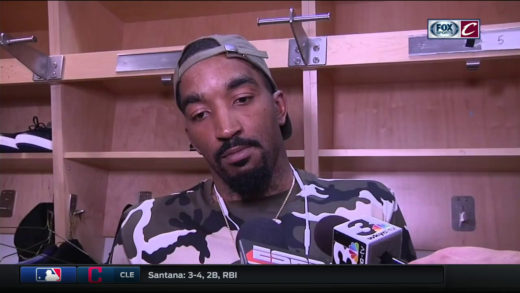 J.R. Smith says he is not watching other basketball & is watching the Golf Channel instead