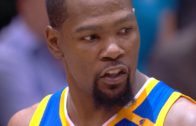 Kevin Durant tells Utah Jazz mascot to “get the f**k off the court”