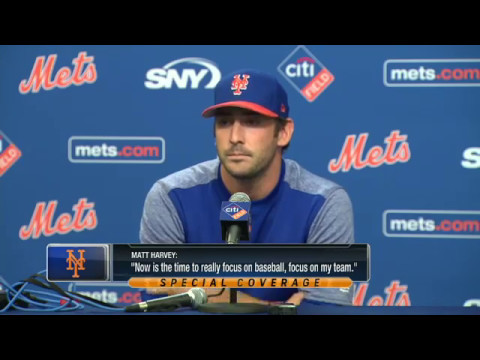 Matt Harvey apologizes to teammates, coaches & Mets fans for partying in Miami