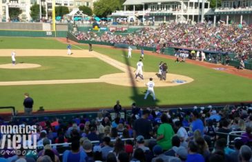 Dirk Nowitzki rips a single at Heroes Baseball 2017