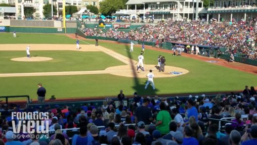 Dirk Nowitzki rips a single at Heroes Baseball 2017