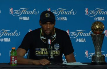 Kevin Durant speaks on winning Finals MVP & winning his first NBA Championship