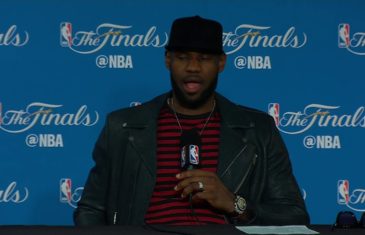 LeBron James speaks on losing to the Golden State Warriors in 5 Games