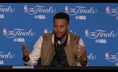 Stephen Curry NBA Finals Game 2 Press Conference