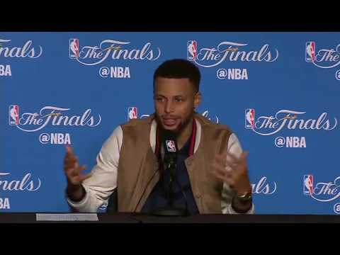 Stephen Curry NBA Finals Game 2 Press Conference