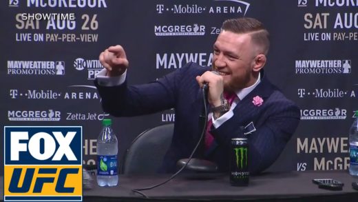 Conor McGregor vs Floyd Mayweather full media press conference