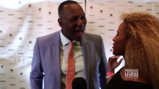 Joe Carter with a priceless reaction after seeing Roberto Alomar’s daughter Robyn Alomar