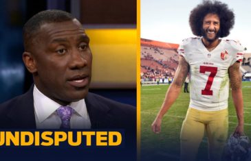 Shannon Sharpe reacts to Mike Vick’s claim on Colin Kaepernick needing to cut his hair