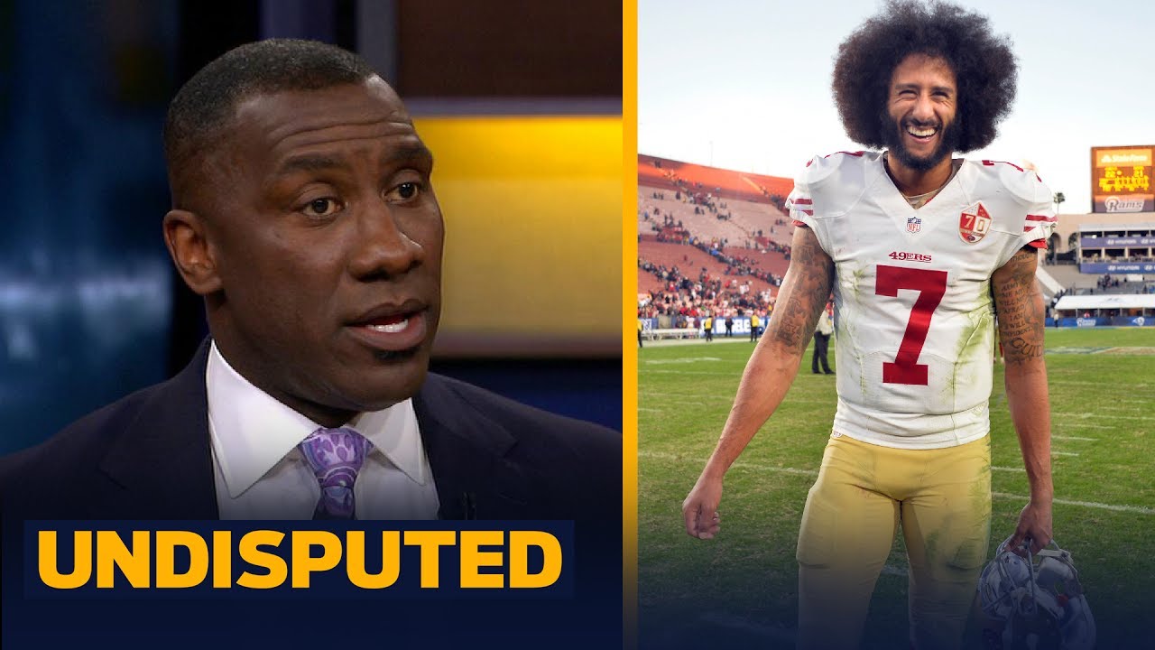 Shannon Sharpe reacts to Mike Vick's claim on Colin Kaepernick needing to cut his hair