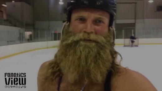 The Beard Club plays hockey in Richmond Hill, Ontario