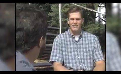 Tom Brady’s possible first media interview from 1994 while in High School