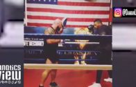 Damian Lillard with some solid punches during boxing training