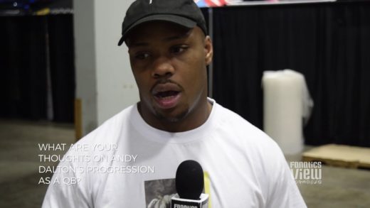 Jeremy Hill talks LSU Football, AJ Green, Andy Dalton & Fantasy Football