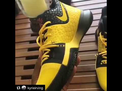 Kyrie Irving unveils new Bruce Lee edition Kyrie 3's