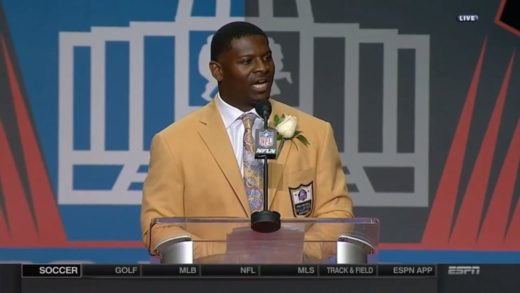 LaDainian Tomlinson gives passionate racial unity speech during Hall of Fame induction