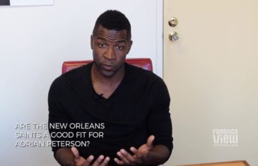 Mark Clayton on if Adrian Peterson is a good fit for the New Orleans Saints