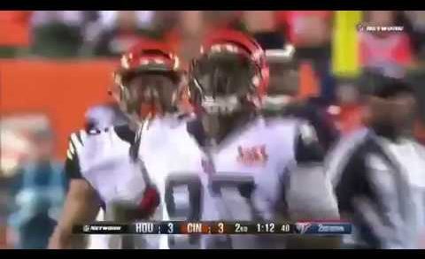 Geno Atkins delivers big hit on Deshaun Watson