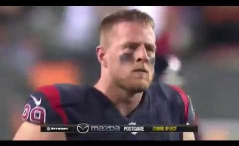 J.J. Watt flattens Bengals lineman to defeat Cincinnati