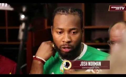 Josh Norman sounds off on Michael Crabtree & Amari Cooper after win over Raiders