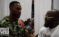 Rico Gathers talks transitioning from basketball to the NFL & his rapping skills