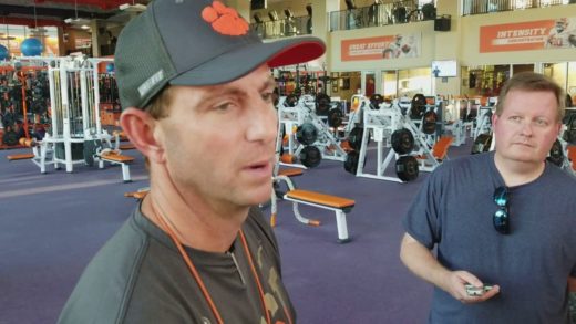 Dabo Swinney talks about his team aiding an accident victim