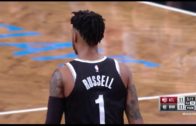 D’Angelo Russell steals and deals a beautiful assist to Allen Crabbe