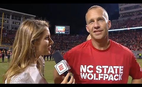 Dave Doeren of NC States talks big win over Louisville Cardinals