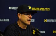 Jim Harbaugh discusses his team’s dissapointing loss to Michigan State