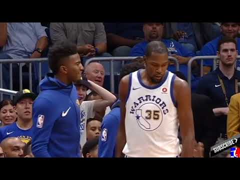 Kevin Durant becomes a one man swat team
