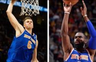 Kristaps Porzingis and Tim Hardaway Jr. lead the way for the Knicks