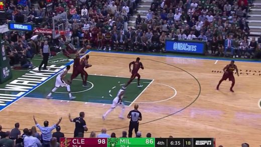 LeBron James shows Antetokounmpo why he’s The King