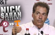Nick Saban discusses Alabama’s blow out win over Tennessee