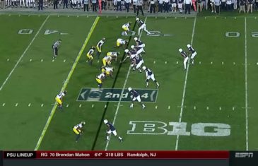 Saquon Barkley runs through Michigan defense for a 69-yard touchdown