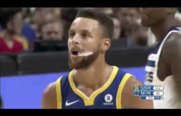 Steph Curry heats up in Shanghai for 40 points in three quarters