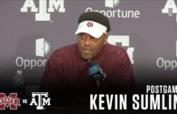 Texas A&M head coach Kevin Sumlin discusses loss to Mississippi State
