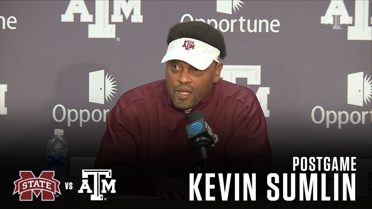 Texas A&M head coach Kevin Sumlin discusses loss to Mississippi State