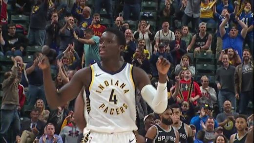 Victor Oladipo’s late triple wins it for Indiana