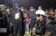 Deion Sanders & Trinity Christian coaches give a motivational speech to their players