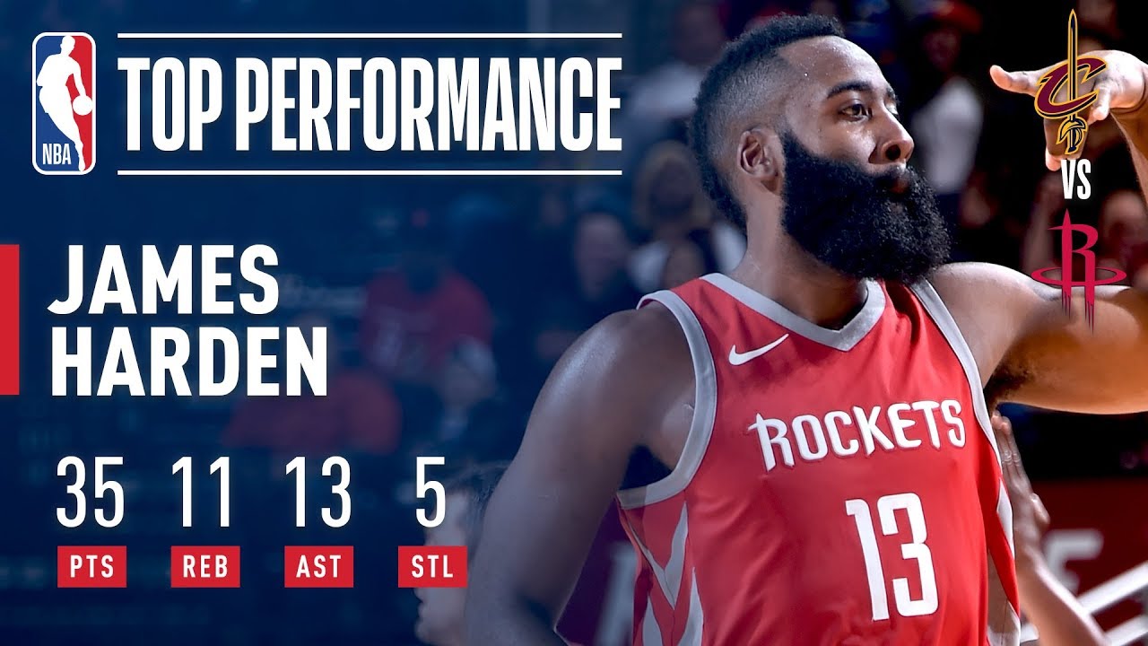 James Harden's triple double too much for Cavs