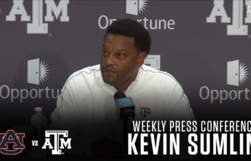 Kevin Sumlin previews Texas A&M vs. Auburn