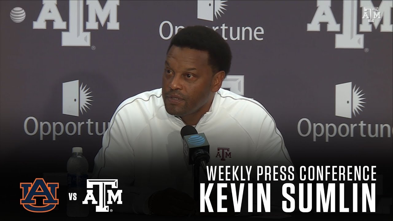 Kevin Sumlin previews Texas A&M vs. Auburn