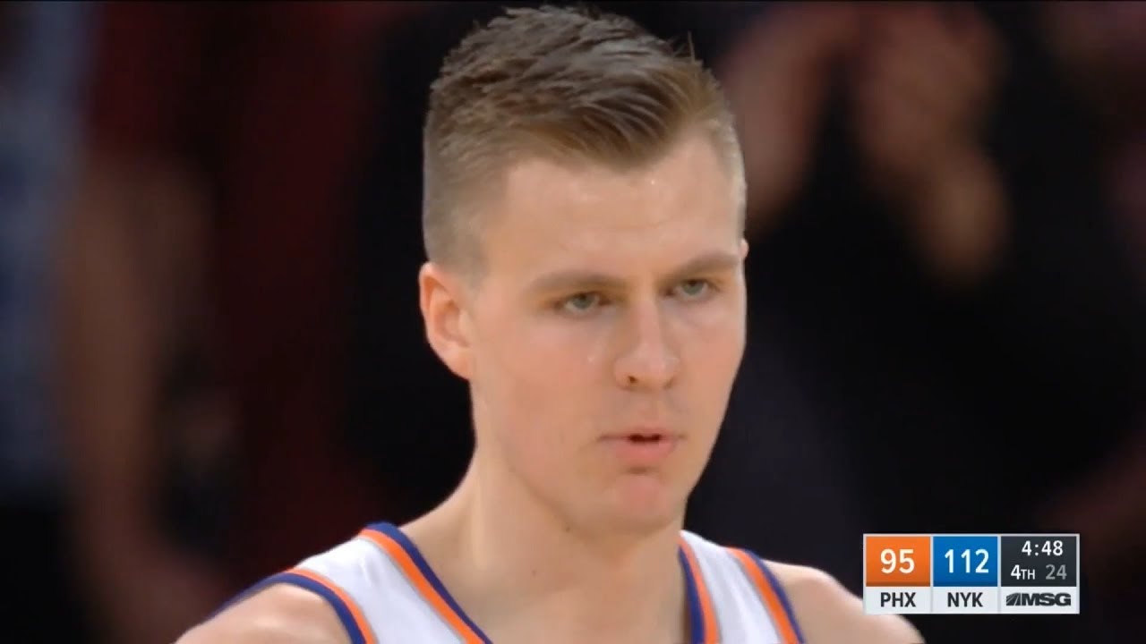 Kristaps Porzingis shows off the complete package