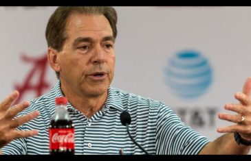 Nick Saban’s final thoughts on LSU & previews matchup with Mississippi State