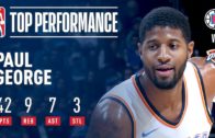 Paul George heats up for 42 in win over the Clippers